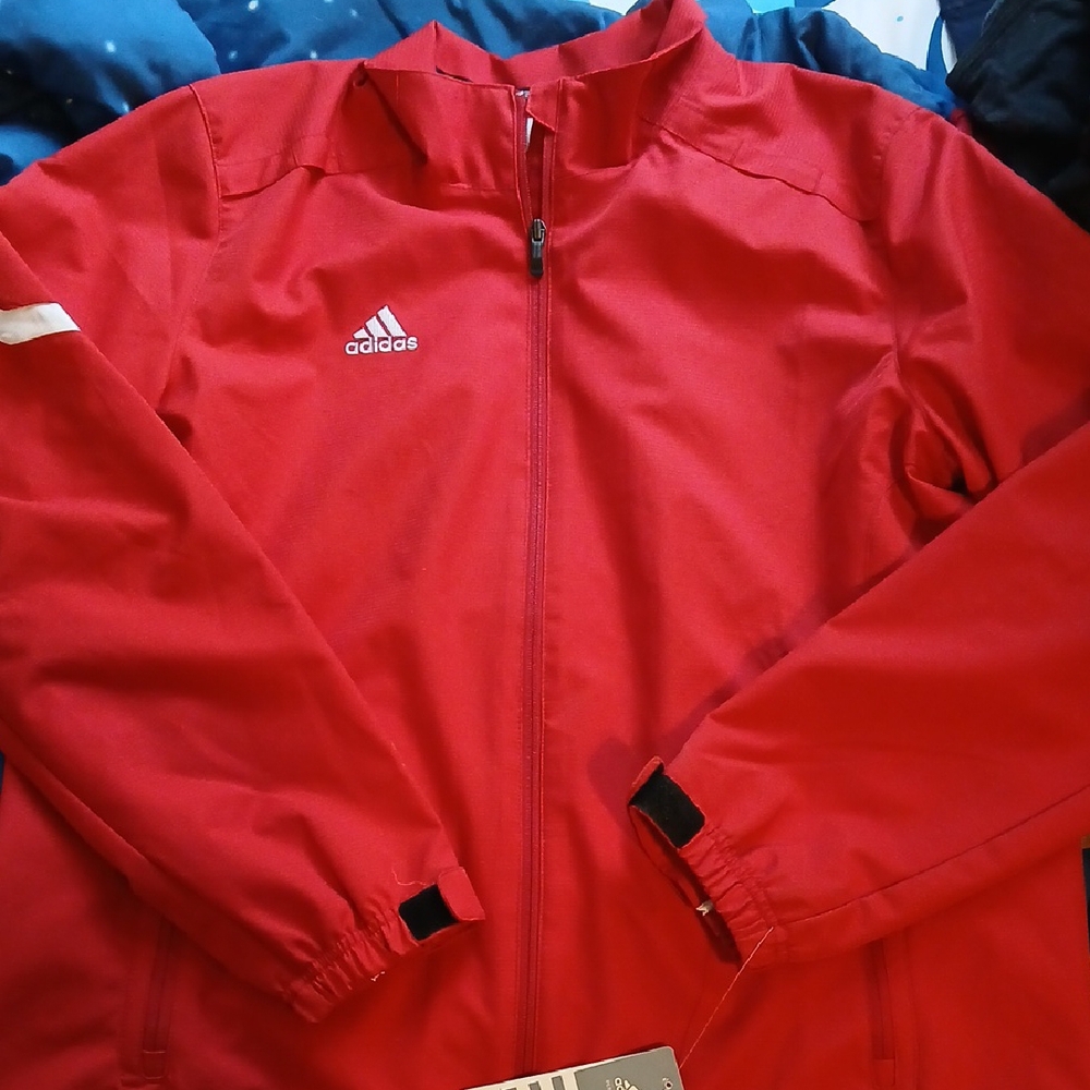 Adidas Womens Red Jacket
